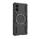 thumbnail image 2 of Funda FOXDOCK para Samsung Galaxy S25 Edge , magnética, resistente a golpes, con soporte, unisex, carga inalámbrica, 2 of 4