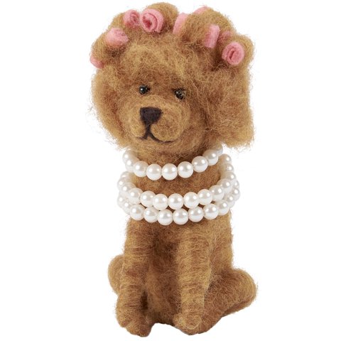 Collar De Perro Coleccionable Critter De Primitives By Kathy Con Perlas