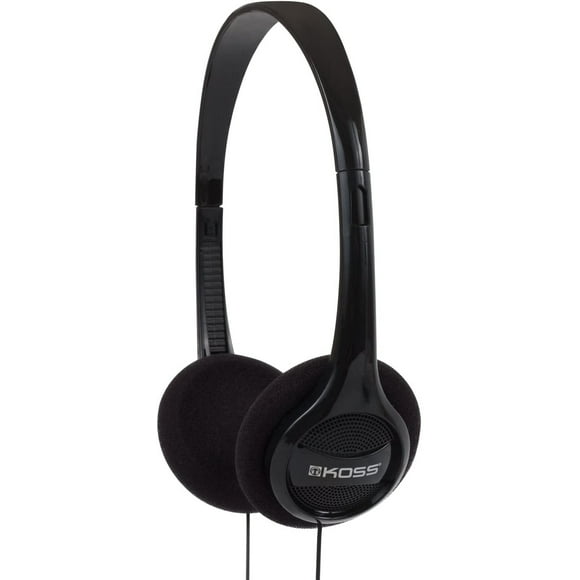 Koss KPH7 Auriculares portatiles ligeros, negro