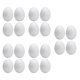 thumbnail image 2 of Huevos De Espuma En Blanco Para Manualidades Huevos De Poliestireno Para Proyectos Escolares De Bricolaje Hecho A Mano 20 Piezas 8x5,8 Cm, 2 of 5