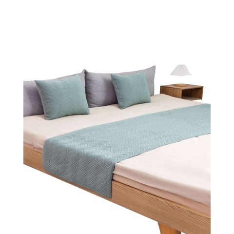 Imac Hogar - Piecera Mas 2 Fundas Elegante Verde Menta