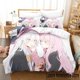 thumbnail image 1 of ed Bedding Set Wandering Witch The Journey of Elaina Duvet Cover Full Adult Kid Quilt Cover Bed Sheets, 1 of 5
