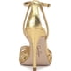 thumbnail image 3 of Zapato con tacón Jessica Simpson Paveri Strappy Caged Gold 6.5, 3 of 7