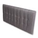 thumbnail image 2 of Respaldo Sevilla Tela Gris Oscuro 1.5 Plazas, 2 of 2