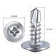 thumbnail image 2 of Wensilon 300 tornillos autorroscantes para chapa 8 × 12, 2 of 3