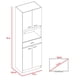 thumbnail image 4 of Mueble de Cocina Para Microondas Bau Blanco, 4 of 6