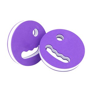 Ioensy - 2 Discos De Ejercicio Acuático De Eva Para Entrenamiento De Natación, Color Morado