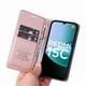 thumbnail image 3 of Funda Billetera de Cuero para Xiaomi Redmi 15C con Tarjetero y Soporte - Tapa Magnética Rosa, 3 of 5