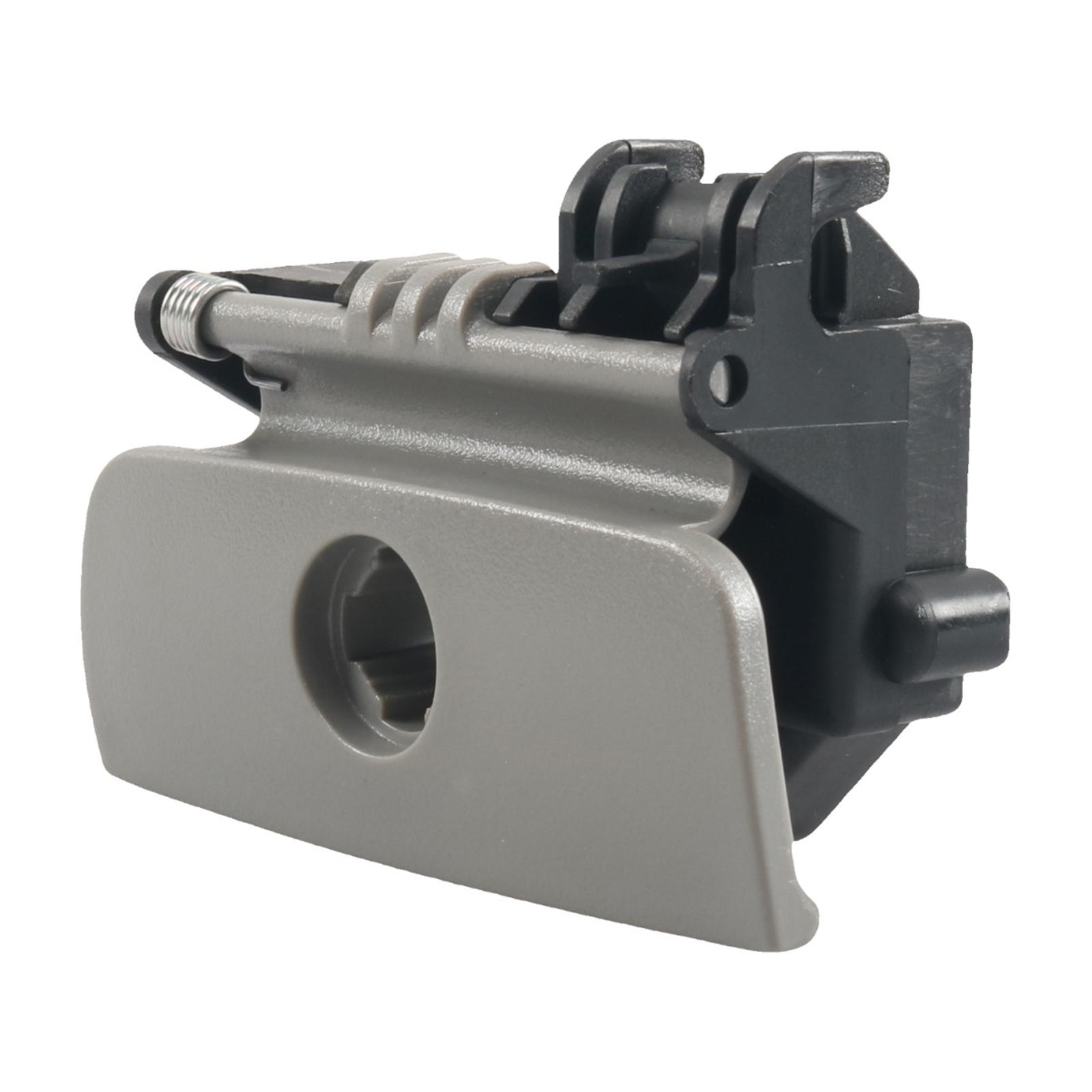 Magideal - Cerradura De Guantero Manija De Repuesto Pestillo Clip Para Guantero Frontal Material Pp Función Antideslizante Adecuado Para Reemplazo Interior Vehíc Gris