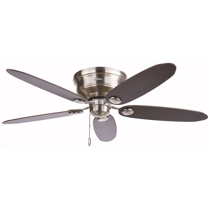 Hunter - Ventilador Low Profile Café