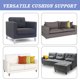 thumbnail image 2 of suxuMhao Soporte de Cojín de Sofá-1 Pieza Soporte de Sofá Gris para Cojines Hundidos,20x20x2in Soporte de Cojín de Sofá para Sala de Estar Sofá,Amortiguadores de Asiento de Esponja Duraderos, 2 of 4