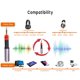 thumbnail image 5 of Adaptador weishan de 3,5 mm a 2,5 mm – 4 cm – rojo/negro/gris, 5 of 7