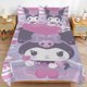 thumbnail image 3 of Kuromi 3 Pieces Anime Merch Comforter Set 1 Quilt Cover 2 Pillowcases 3D Printed Cute Comfortable Bed Set Cover Merchandise Gifts for Boys Girls Adults, 3 of 5