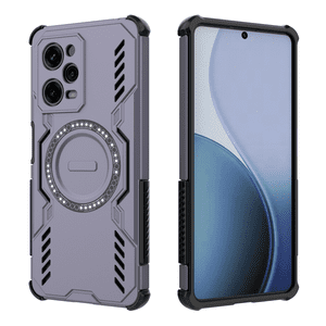Funda Foxdock Para Xiaomi Redmi Note 12 Pro 5G , Magnética, Resistente A Golpes, Con Soporte, Unisex, Carga Inalámbrica