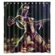 thumbnail image 1 of Cortina de ducha de Mortal Kombat para chica sexy, juego de cortinas de baño con ganchos, tamaño 66 x 72 pulgadas, 1 of 3
