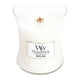 thumbnail image 1 of WoodWick - Vela Mediana con Forma de Reloj de Arena de Teca Blanca, 1 of 7