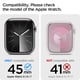 thumbnail image 2 of Funda de reloj Spigen Tough Armor con cristal templado de 45 mm, color negro, 2 of 7