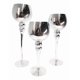 thumbnail image 1 of Juego 3 Portavelas Candelabro Decorativo Copas Moderno Jhn, 1 of 3