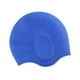 thumbnail image 3 of Gorro De Natación Gorro De Natación De Silicona Suave Antideslizante Para Mujeres Hombres Piragüismo Azul, 3 of 3