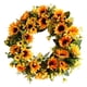 thumbnail image 3 of Guirnalda Floral De Girasol Artificial Para Decoración Colgante De Puerta Principal, 3 of 3