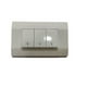thumbnail image 1 of Interruptor triple 9/32 10A Blanco K-P03, 1 of 2