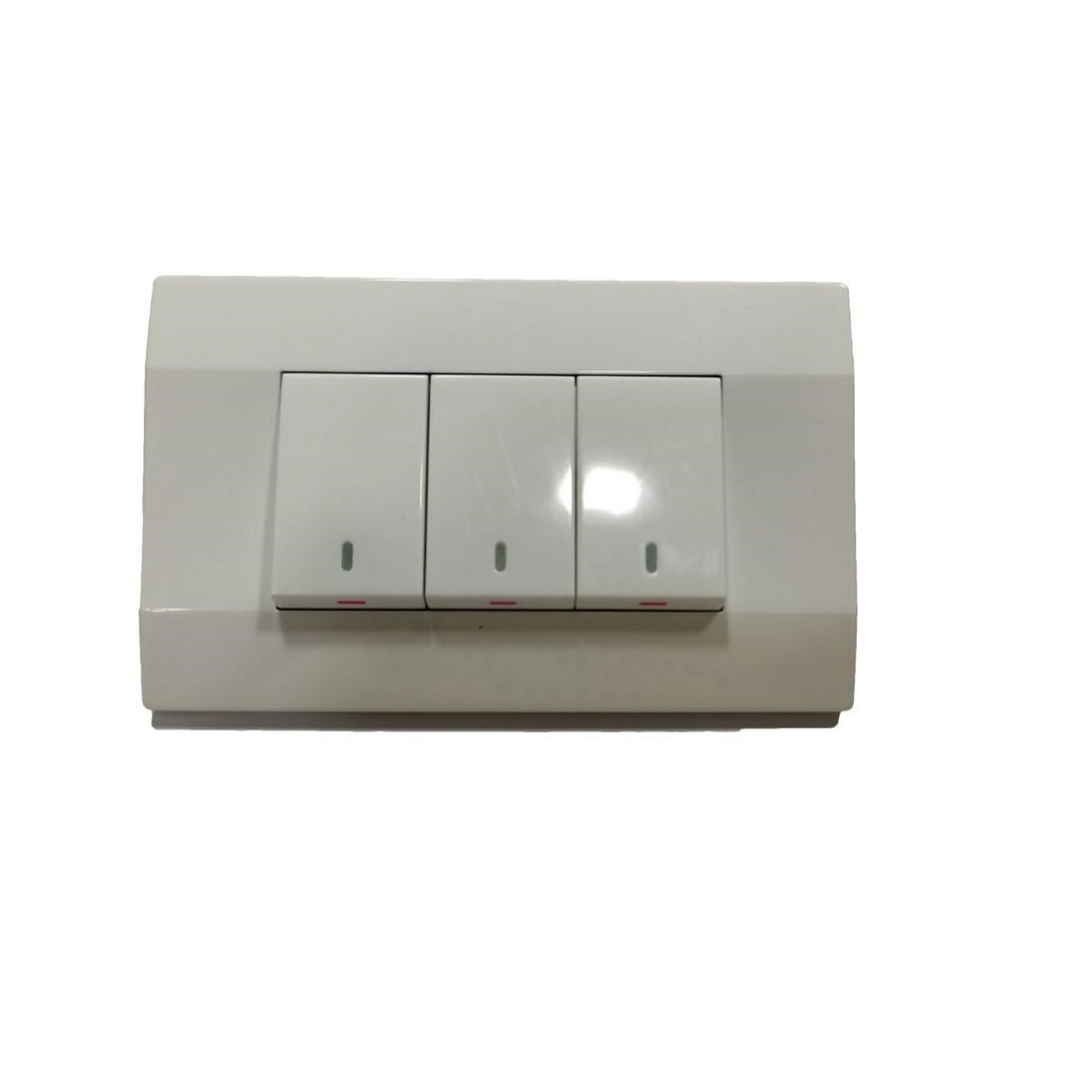 Art Dna - Interruptor Triple 9/32 10a Blanco K-p03