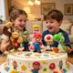 thumbnail image 5 of Set de 6 figuras decorativas para pastel Mario de PEACHPUNK, 2,5 cm, 5 of 7