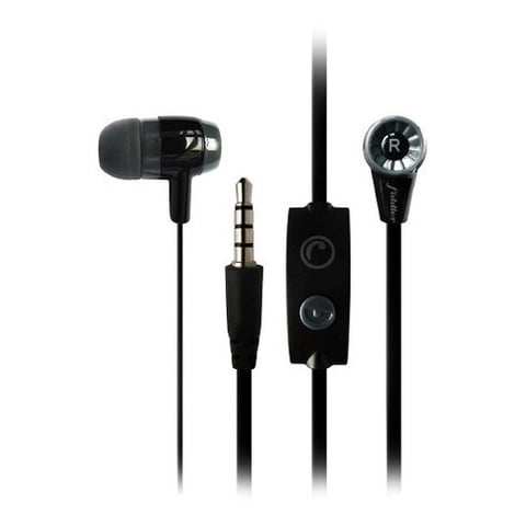 Audífonos In-Ear Stereo Con Microfono Negro Fiddler Fd-080