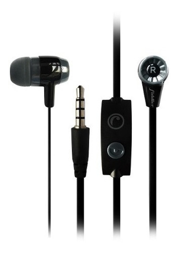 Audífonos In-Ear Stereo Con Microfono Negro Fiddler Fd-080