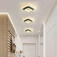 thumbnail image 4 of Lámpara de techo cuadrada de 22 W, LED, 3500 K, ideal para baño, salón, dormitorio, cocina y pasillo (blanco cálido), 4 of 5