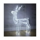 thumbnail image 2 of Reno Navideño Luz Led Solar Decorativo 90cm Blanco, 2 of 3