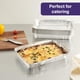 thumbnail image 4 of Bandeja para hornear MATANA 20x30 cm Pack de 25 desechables de aluminio, 4 of 9