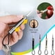 thumbnail image 2 of Portable Stainless Steel Knife Key Chain With Hanging Rope, Self-defense EDC Tool Pocket Knife For Outdoor Camping Emergency, 2 of 4