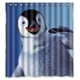 thumbnail image 1 of Cortina de ducha con diseño de pingüino, con ganchos, 167 x 183 cm, 1 of 3