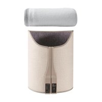 Magideal - Calentador De Espacio, Calentador De Panel, Silencioso, Compacto, Temporizador De Calefacción De 360 Degree, Calentador De Escritorio, Calentador De Pies E