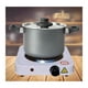 thumbnail image 3 of Hot Plate Cocina 1 Plato Electrica Portatil 1000w Blanco, 3 of 3