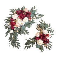 Bothyi - 2 Guirnaldas De Flores Artificiales Hechas A Mano Para Fiestas, Vacaciones Y Cumpleaños