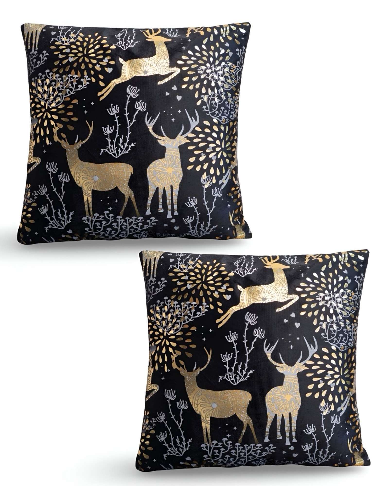 Genérico - Set De 2 Fundas De Cojin Para Navidad M16