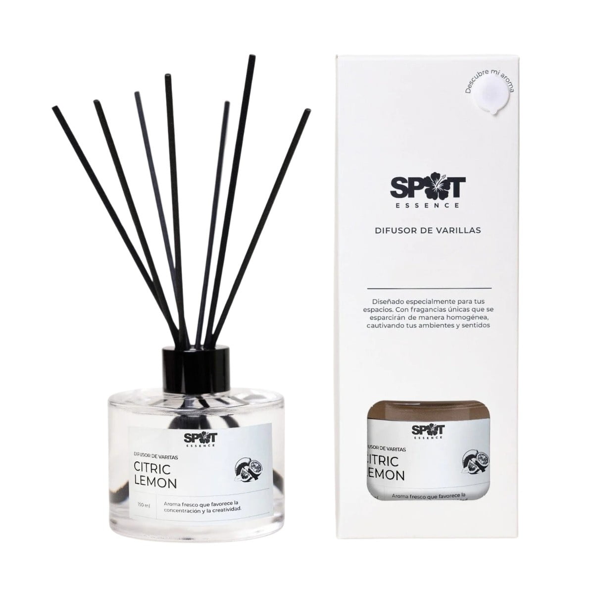 Difusor De Varillas 150ml Citric Lemon Spot Essence