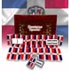 thumbnail image 1 of Juego de Dominó PRK 14 Doble Seis con Motivo de la Bandera de la República Dominicana, 1 of 6