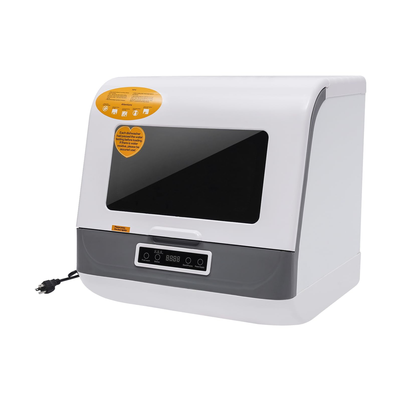 Lavavajillas Kiomgle 800w 110v Compacto De Encimera Con 3 Modos