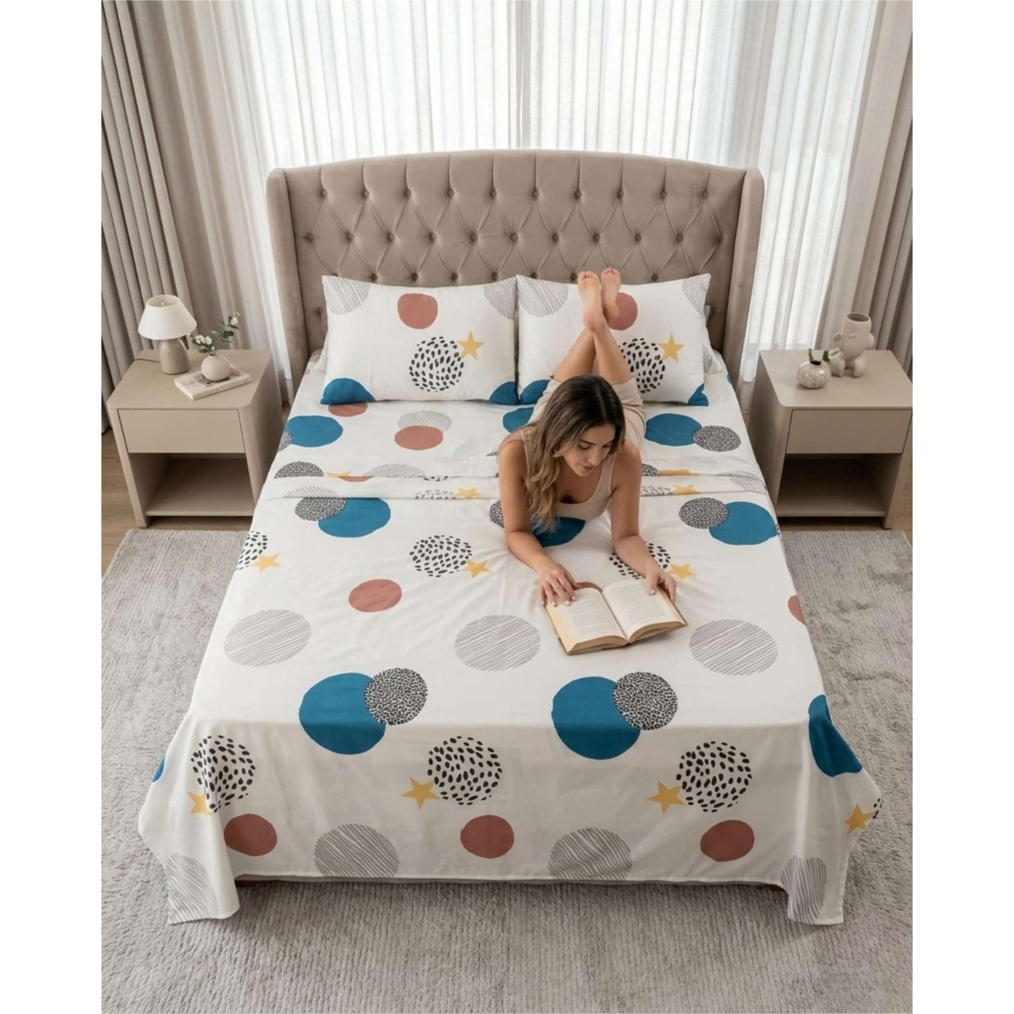 Myl Todo Hogar - Juego De Sábanas Super King Premium Soft