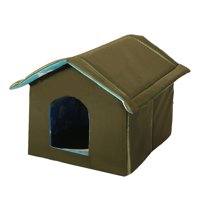 Ioensy - Refugio Para Gatos Callejeros, Resistente A La Intemperie, Cama Cálida Para Invierno, Tienda Tipo Cueva, Casa Plegable Para Gatos