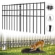 thumbnail image 1 of Panel de Cerca AVELOTUUG Pack de 10 43 cm x 3,3 m Negro, 1 of 6