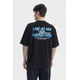 thumbnail image 2 of Polera Hombre OVlersize Negro- Vl, 2 of 4
