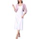 thumbnail image 2 of INSPIRE CHIC Bolero Shrug para mujeres, elegante cárdigan de punto abierto con mangas 3/4 XS Rosa, 2 of 6