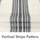 thumbnail image 3 of Cortinas DriftAway, mezcla de lino a rayas verticales, 244 cm, color gris, 3 of 8