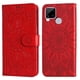 thumbnail image 1 of Funda tipo cartera FOXDOCK para Realme C12 , diseño girasol en relieve, cuero PU, cierre magnético, soporte y tarjetero, 1 of 5