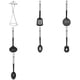 thumbnail image 3 of Set De Utensilios De Cocina 7 Piezas Modelo Maid Marca Magefesa Color Negro y cromado, 3 of 8