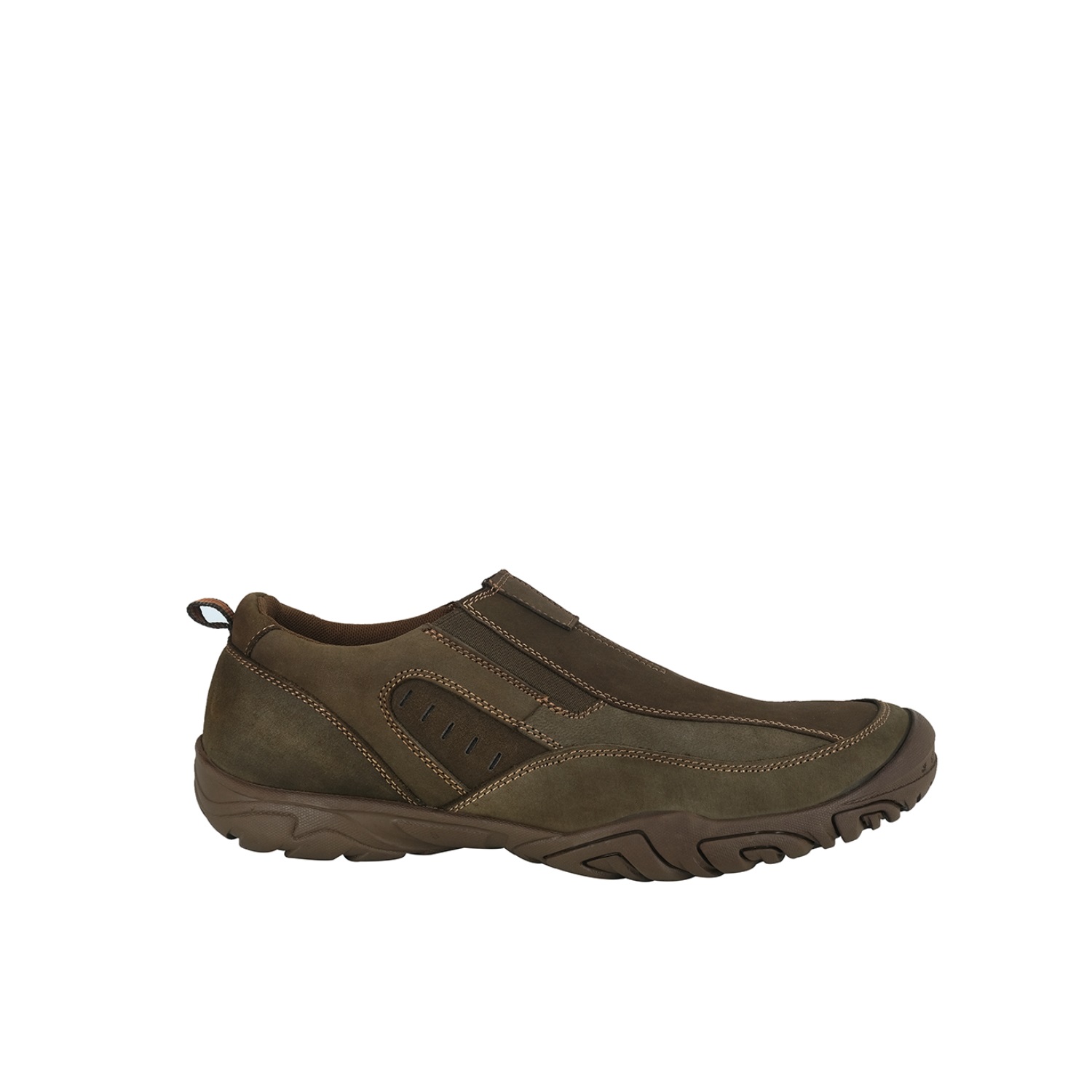 Mocasin De Cuero Peter Caqui London Adixt